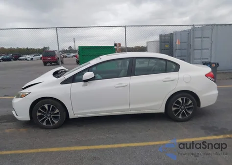 2013 Honda Civic Ex из США, поврежденный, VIN 2HGFB2F8XDH552461